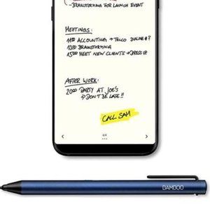 Wacom CS710B Bamboo Tip Blue Stylus Smartphone Pen for iOS and Android